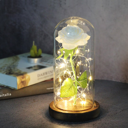Enchanted Forever Rose LED Christmas Decor