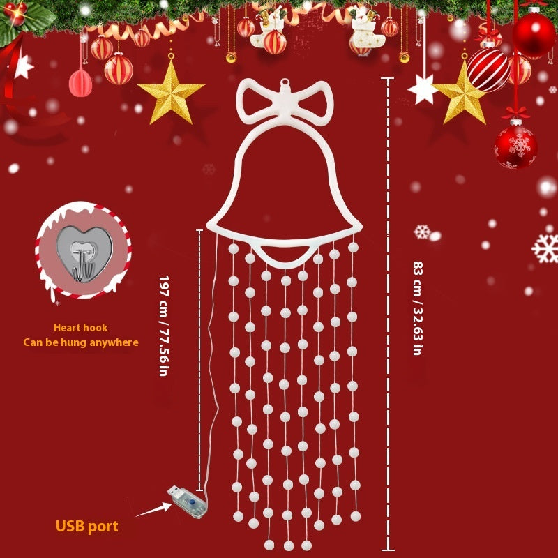 Christmas Bell Lamp, Tree Decoration