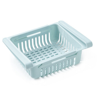 Stretchable Multifunction Refrigerator Storage Basket