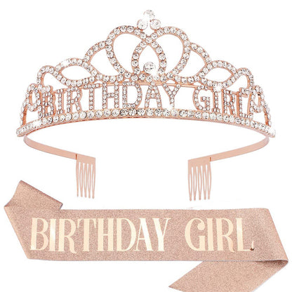 Party Decorative Crown Shoulder Strap