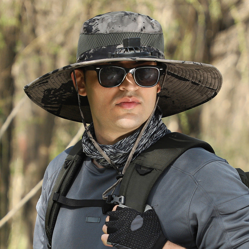 Men's Outdoor Sun Hat Hiking Fishing Climbing
