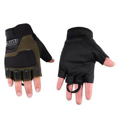 Four Seasons Non-slip Half-finger Riding Gloves Men