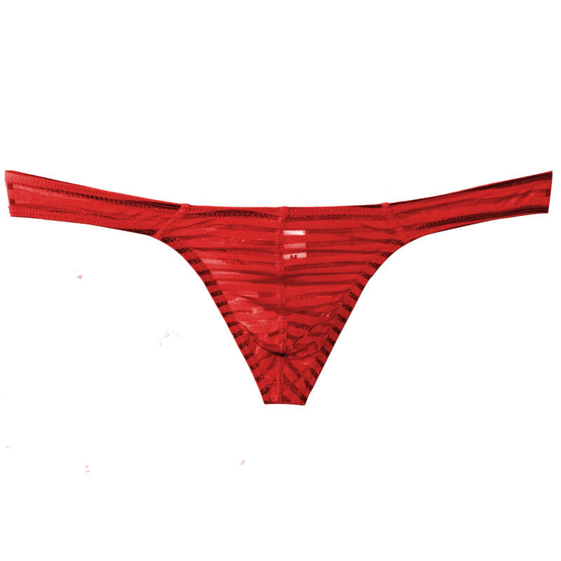 Men's T-shaped Breathable Low Waist U Convex Underwear