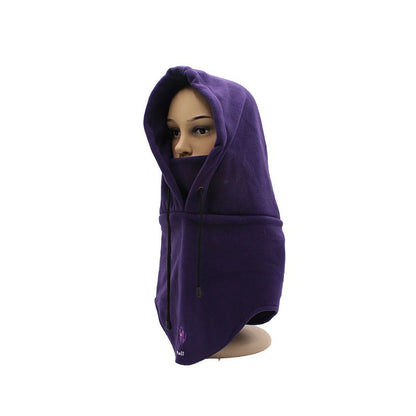 Outdoor Riding Hat Windproof Coldproof Warm Scarf Mask Integrated Masked Cap