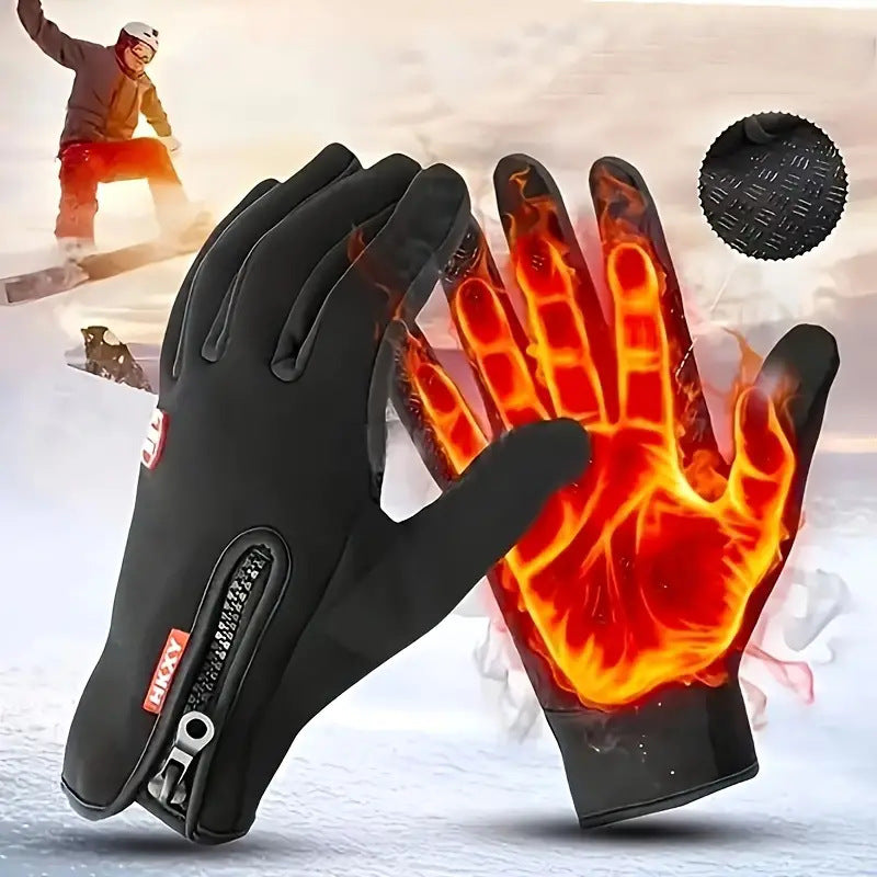 Winter Sports Gloves Men's Windproof Non-slip