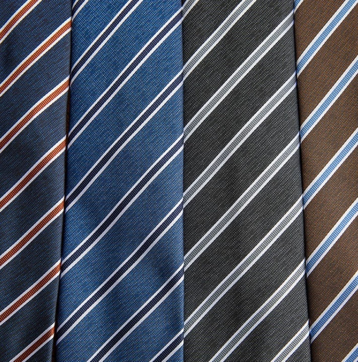 Business Formal Striped Tie Commuter Suit Shirt Accessories