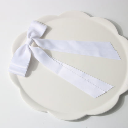 Sweet Double Ribbon Hairpin - Long Bow Clip
