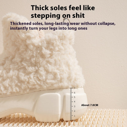 Winter Warmth Women's High-Top Snow Boots