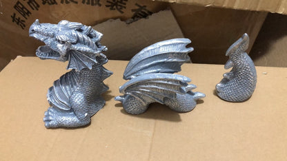 Large Dragon Gothic Garden Statue