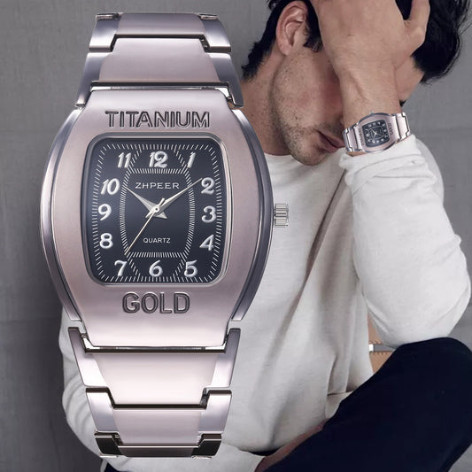 Titanium Alloy Men's Quartz Watch