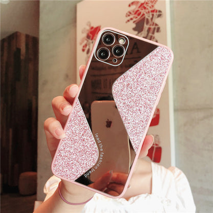 Luxury Glitter Phone Case Apple Rhinestones