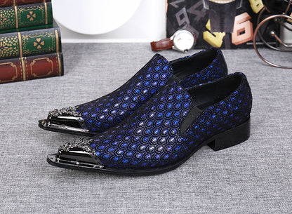 Trendy Brogue Men's Leather Shoes