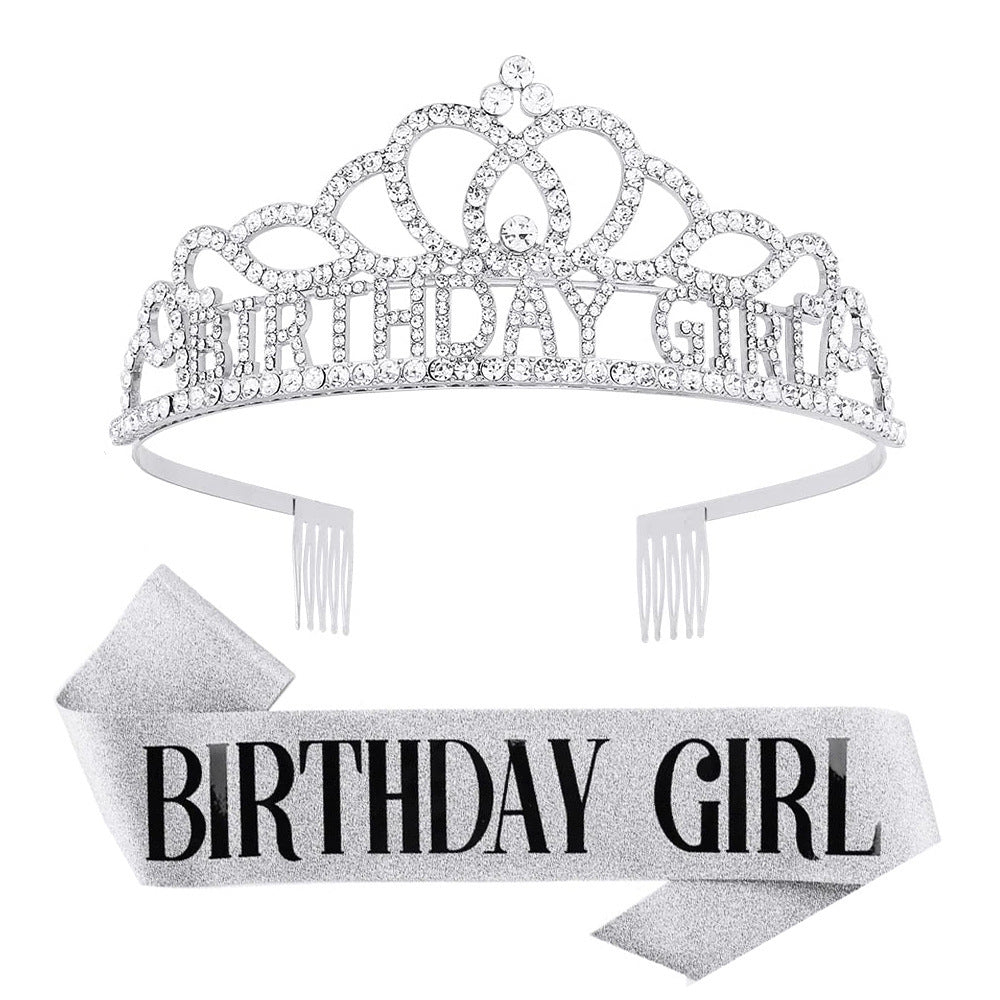 Party Decorative Crown Shoulder Strap