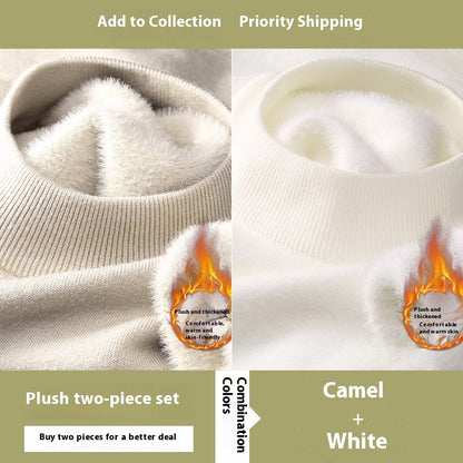 Men's Half High Neck Slim Fit Sweater