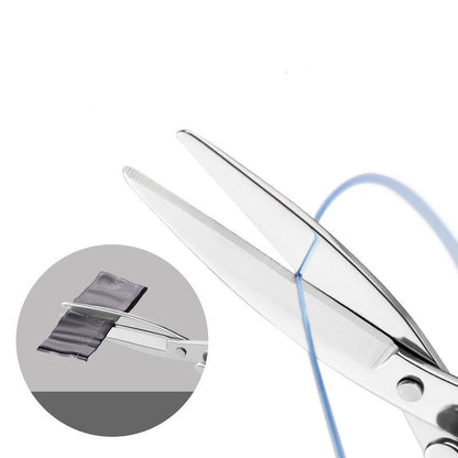 Mini Stainless Steel Folding Scissors Keychain - Fishing & Camping Tool