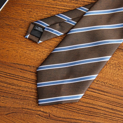 Business Formal Striped Tie Commuter Suit Shirt Accessories