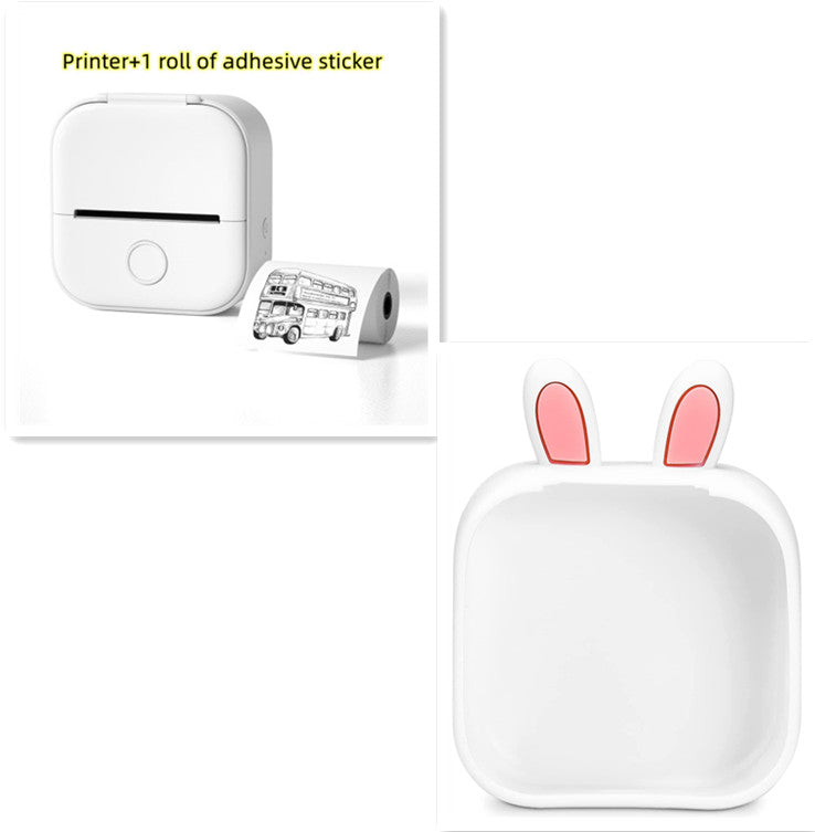 Mini Portable Thermal Label Printer - Ideal for Students and Price Tags