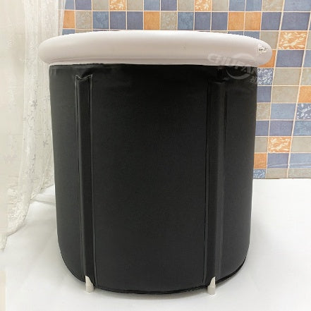 Portable Inflatable Ice Bath Tub Foldable PVC for Recovery
