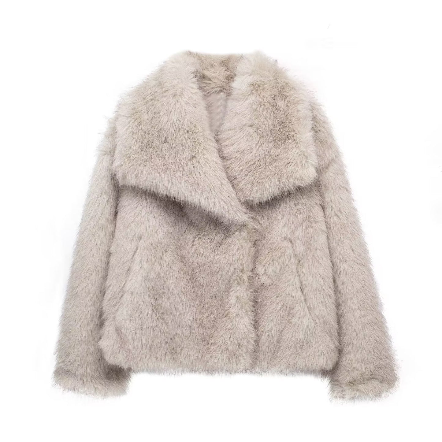 Women's Faux Fox Fur Jacket