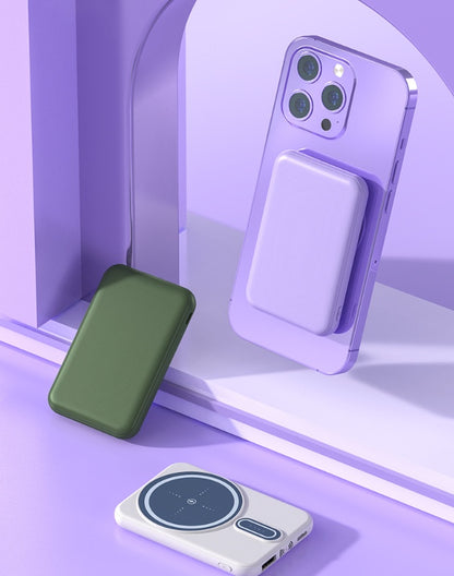 Magnetic Suction Wireless Charging Power Bank