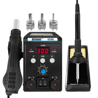 Digital Temperature Control Hot Air Gun Station