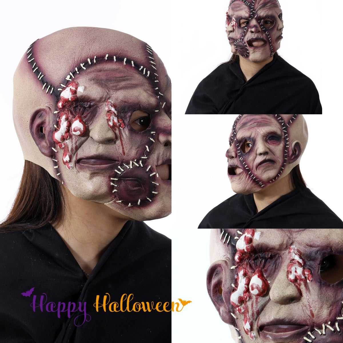 Halloween Grimace Horror Cosplay Mask