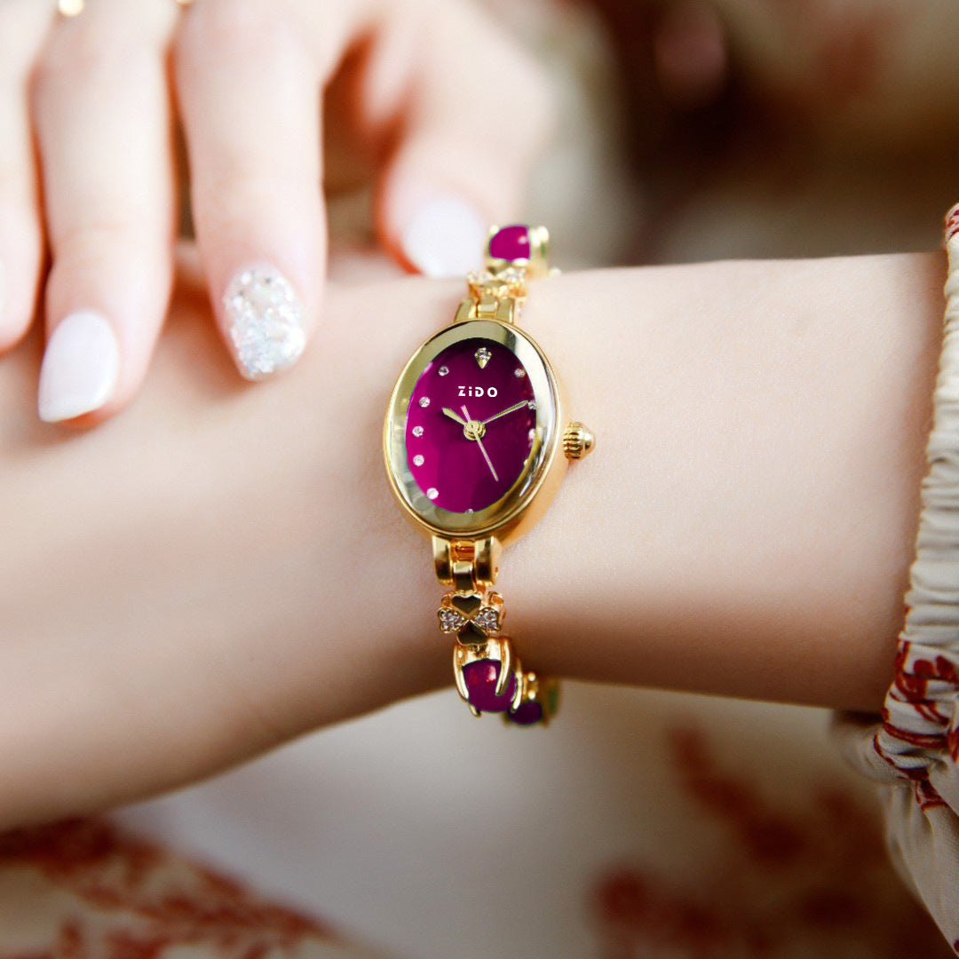 Women's Lux Quartz Diamond Watch
