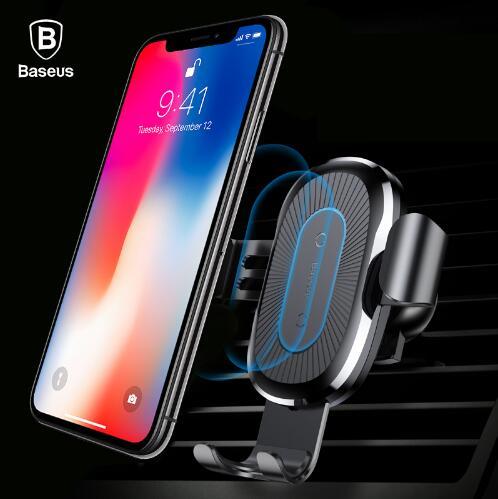 Gravity Bracket Wireless Charging Car Charger
