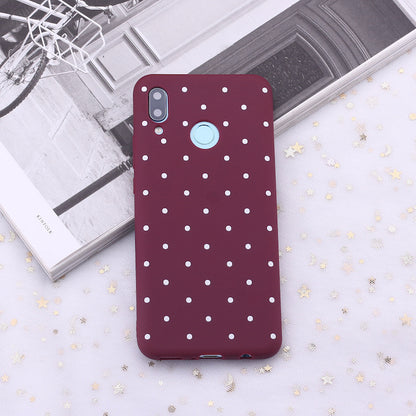 Soft shell candy color mobile phone case