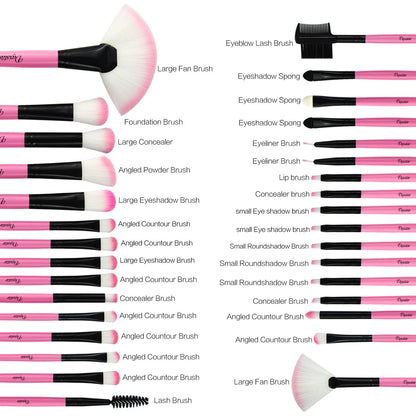 32-Piece Cosmetic Makeup Brush Tool