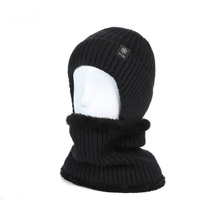 Middle-aged Elderly Men's Wool Ear Protection Hat