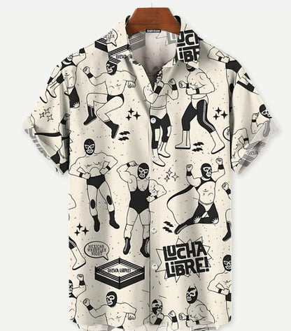 Men's 3D Printed Hawaiian Shirt Summer Vacation