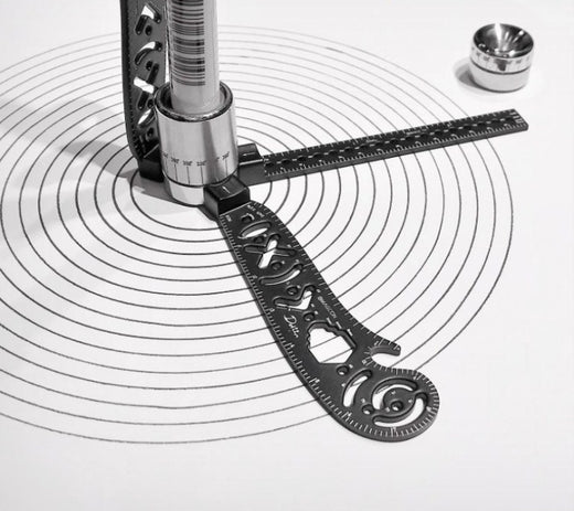 Multifunction Creative Drawing Ruler Tool