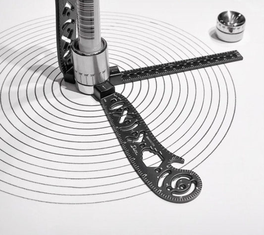 Multifunction Creative Drawing Ruler Tool