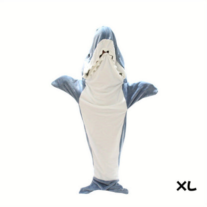 Shark Onesie Blanket Hoodie Flannel Sleeping Bag