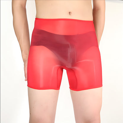 Men's Ultra Thin Shiny Boxers