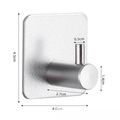 Self-Adhesive Stainless Steel Towel Hook