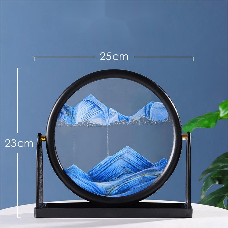 Quicksand Painting Hourglass Glass Decoration Crafts