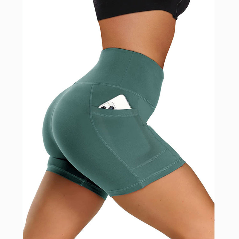 Slim Fit Running Sports Stretch Shorts