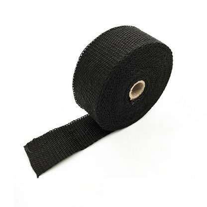 Motorcycle exhaust pipe insulation belt
