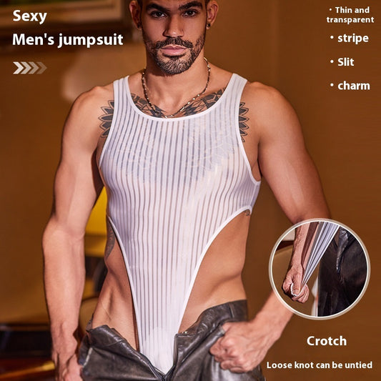 Men's Sleeveless Tight Top Breathable Body Shaping