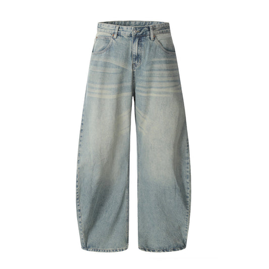 INS Loose Wash Wide Leg Trousers