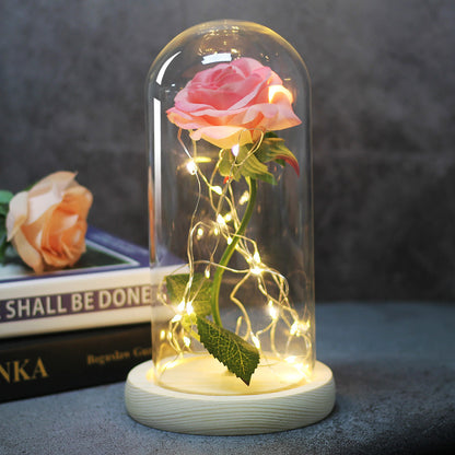Enchanted Forever Rose LED Christmas Decor