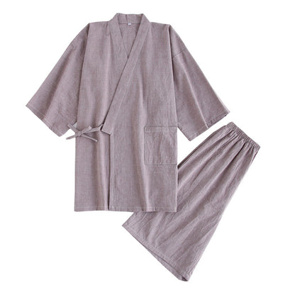 Japanese Men's Kimono Pajamas Shorts