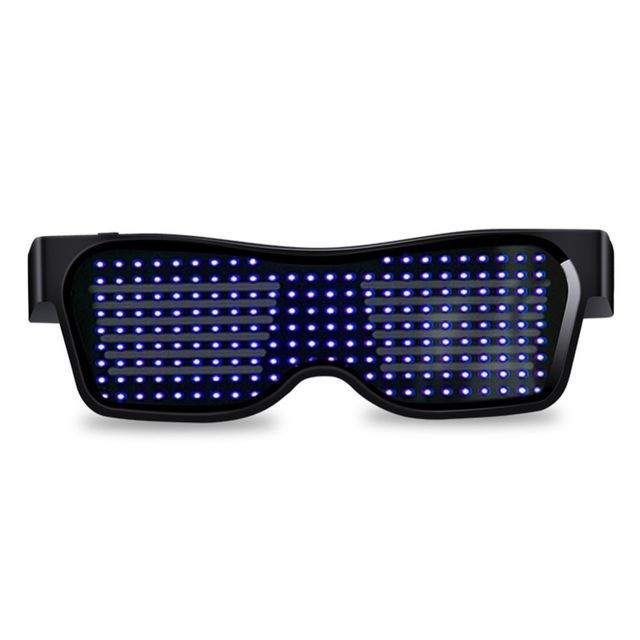 Multicolor Dynamic Flashing LED Party Glasses