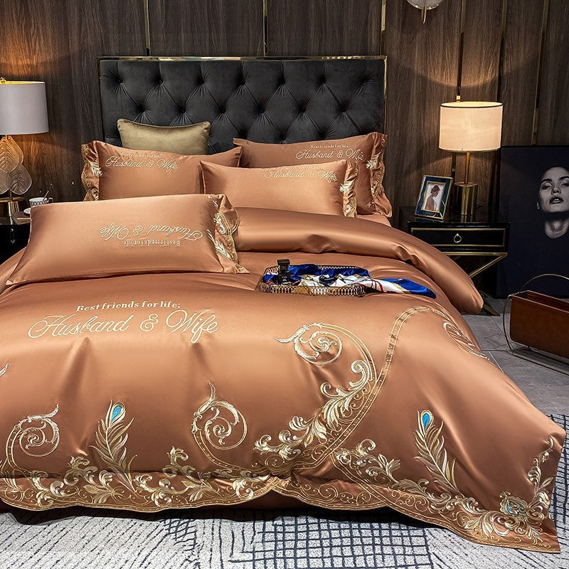 Ice Silk Quilt Bed Sheet Set