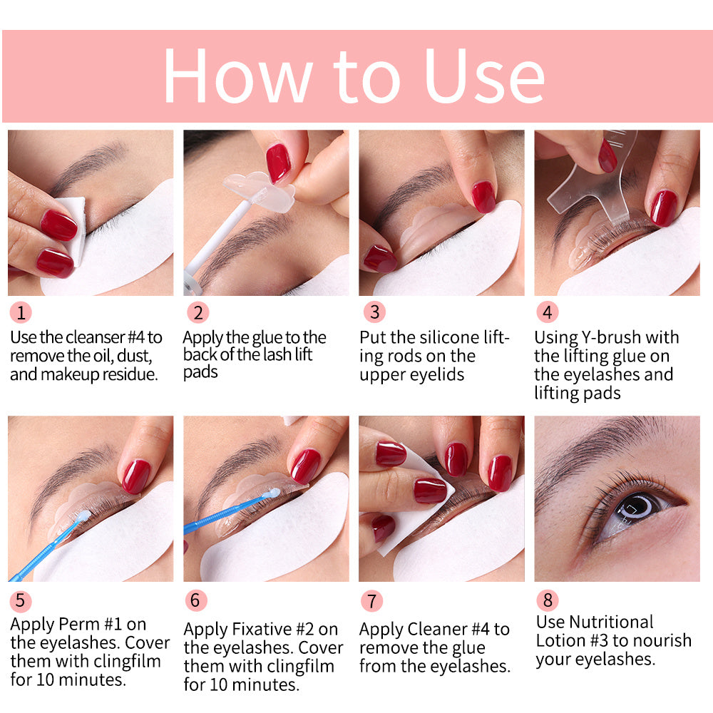 ICONSIGN Lash Lift Kit - Eyelash Perming & Curling Enhancer