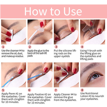 ICONSIGN Lash Lift Kit - Eyelash Perming & Curling Enhancer