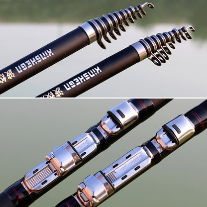 Longji Dual-use Carbon Fishing Rod Set