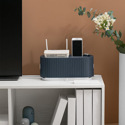 Power Strip Cable Storage Box Organizer